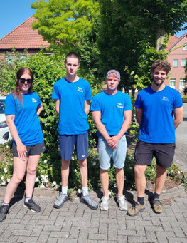 Aktuelles Werbeteam (24.06.26), Foto: E. Schilla