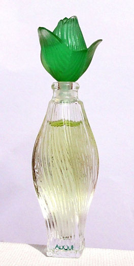 CLAIRE - EAU DE TOILETTE 4,5 ML : MINIATURE CI-DESSUS AVEC BOUCHON EN PLASTIQUE VERT VIF
