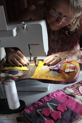 Couture et upcycling textiles