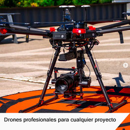 Los drones profesionales Matrice 600 ideales para la cinematografía