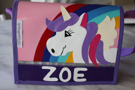 Einhorn mit Regenbogen für dieses Motiv verlange ich + Fr. 10.- da das Motiv sehr aufwändig ist