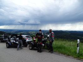 ein Gewitter über Straubing Juni 2016