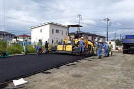 アスファルト舗装工事