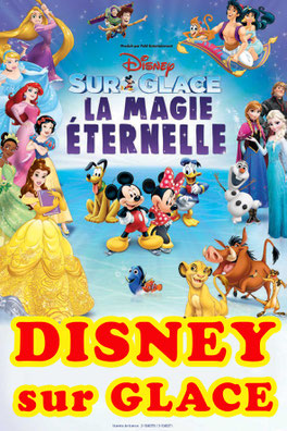 Disney sur glace 2017 au zénith de PARIS en décembre Spectacles de noël