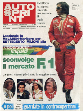 De McLaren y Marlboro a Copersucar. Fuente: AUTOSPRINT