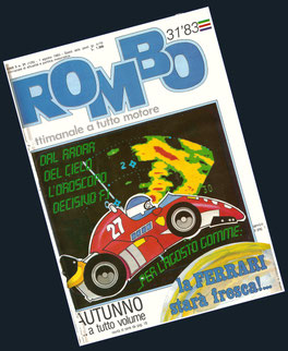 Patrick Tambay by Muneta & Cerracín en el settimanale a tutto motore ROMBO