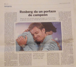 Nico Rosberg da un portazo de campeón.