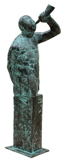 Rostocker Triton, Zwischenversion, 2000, Höhe 54,5 cm
