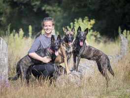 Kim haar herders Race, Mexi en Nera