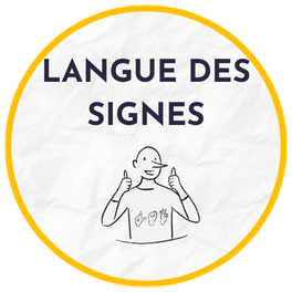 Langue des signes avec Lin
