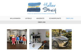 Foto der Homepage von Ariane Schüßler