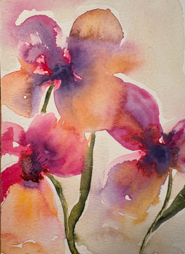 Aquarell, 15 x 20 cm ohne Passpartout