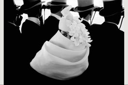 Frank Horvat - Givenchy hat, Paris, for Jardin des Modes, 1958.
