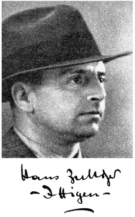 Volksschullehrer und Psychologe Hans Zulliger. Repr. aus Schweizer Erziehungsrundschau, Dez. 1934.