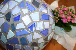 Mosaikkugel Durchmesser ca. 22 cm