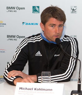 Michael Kohlmann, Davis Cup-Kapitän und verantwortlicher DTB-Bundesstützpunkttrainer an der TennisBase Oberhaching