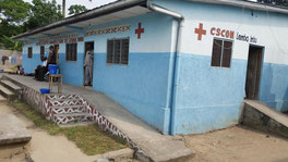 Ein bereits von SD Congo errichtetes  Gesundheitszentrum in Lemba Imbu