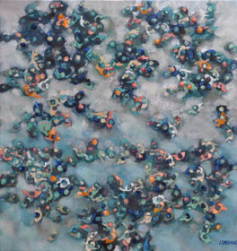 Clothilde LASSERRE, poétique, gens, foule, mouvement, rencontres