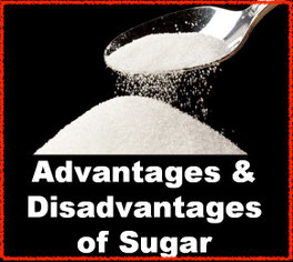 The advantages and disadvantages of sugary foods
