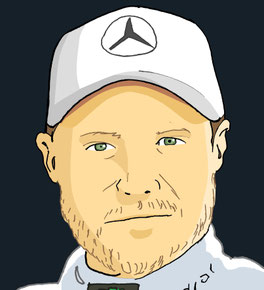 Valtteri Bottas by Muneta & Cerracín