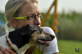 Antje mit Ronja (Foto: Kirsten Thenert)