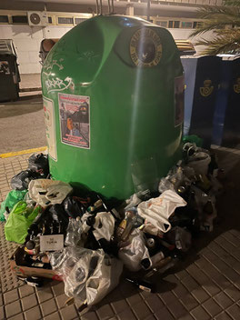 Contenedor de la ciudad de Valencia