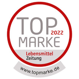 Top Marke 2022 – Auszeichnung der Lebensmittel Zeitung