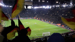 Die Choreo vor dem Spiel