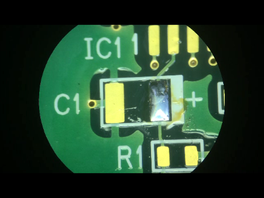 表面実装部品（SMD）の半田付け【予備半田】