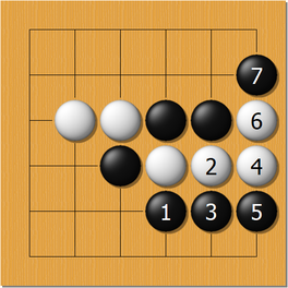 囲碁 石取り 1