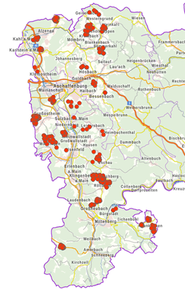 Feldlerchen-Beobachtungen im Projektzeitraum 2024 (LBV)