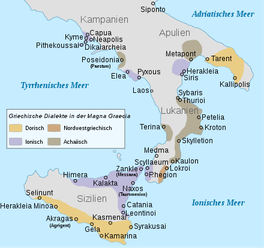 Magna Graecia (Groß-Griechenland)