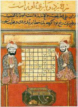 Miniatura iraní conservada en el Royal Asiatic Society de Londres.