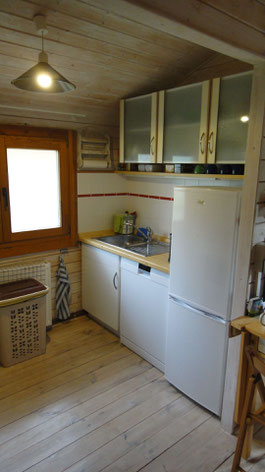 Geschirrspüler Kühlschrank Ferienhaus Heiterkite Greifswalder Bodden