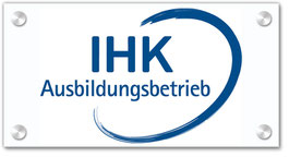 Wir sind ein anerkannter Ausbildungsbetrieb der IHK Stuttgart