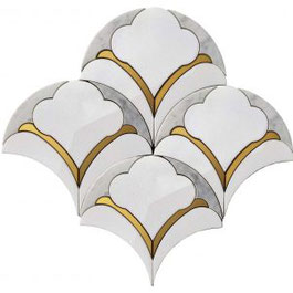 backsplash tile - GOLDEN CLOUD