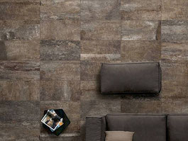 Centura Tile porcelain tile - Dark Fossil
