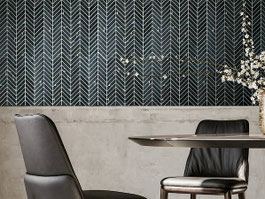 mosaic tile - Miki Chevron