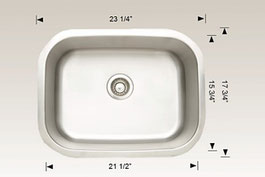 hu207015 bosco undermount sink