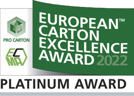 Awarded: Innovative packaging for carton packaging for the food service industry - with added value. from www.rattpack.eu - Seal ECMA 2022 Platinum AWARD