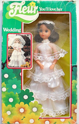 Brunette NRFB Wedding Fleur. Photo from Pinterest, owner unknown.