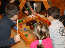Centre de loisirs de Romorantin - Accueil des enfants pendant les vacances scolaires - Activité jeux en bois