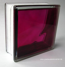 BRILLY Ruby 1919/8 Wave Kräftige Farben Rubinrot Strong Shades Basic Glasbaustein Glasbausteine Glass Blocks Glasstein Glassteine Glasbausteine-center glasbausteine-center.de stiklo blokeliai blociau gwydr bloic ghloine זכוכית בלוקים גלאז בלאַקס  Blokki t