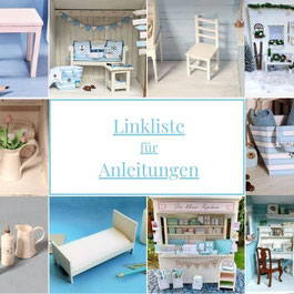 Linkliste für Anleitungen Miniaturen 1:12