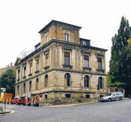 Villa Mosenstraße 17, Plauen, vor der Sanierung, 2002