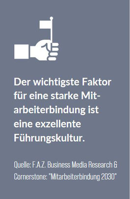 Inhouse Seminar Personalbindung - Führungskultur ist Faktor Nr. 1 der Mitarbeiterbindung - Stärkentrainer GmbH
