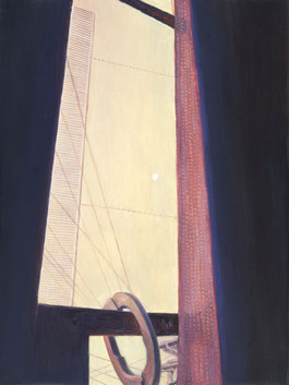 fenster, 2020, Öl auf Polyester, 40×30cm