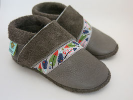 ecopell lederschuhe borte feder