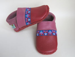 Lederpuschen Lederschuhe Mädchenpuschen