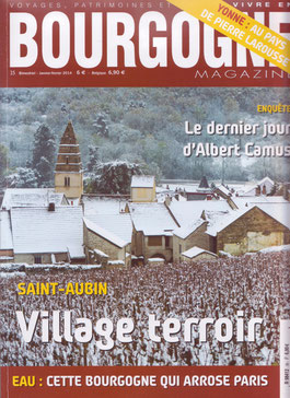 Bourgogne Magazine, Janvier/février 2014, dossier special ST-AUBIN